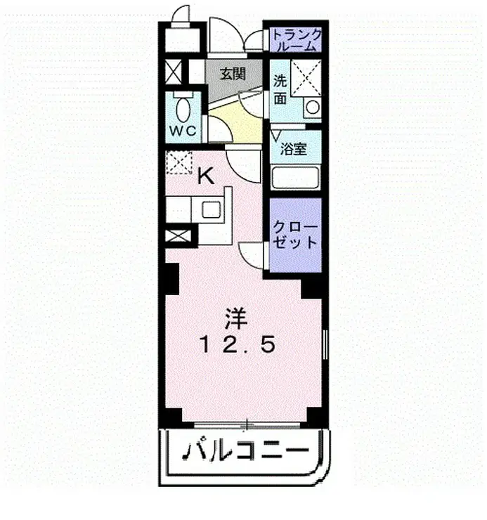 プライド 4階階 間取り