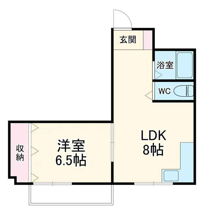 南町コーポビアネーズ 3階階 間取り