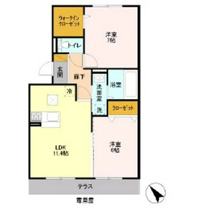 エコハウス 1階階 間取り