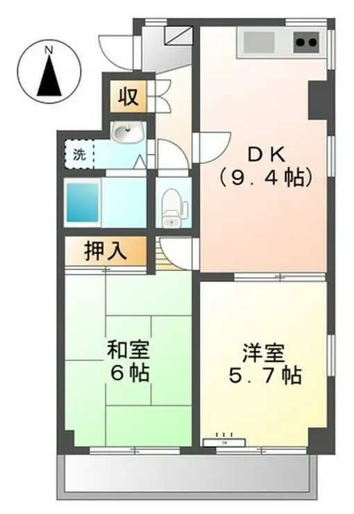 アソルティ横浜保土ヶ谷 5階階 間取り