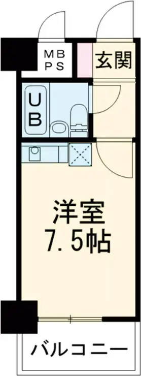 ライオンズシティ八王子 6階階 間取り