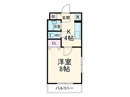 DAIKOKU(1K/1階)の間取り写真