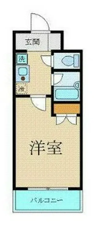 プレールカテリーナ代田橋 3階階 間取り