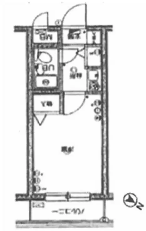クレッセント中野富士見町 4階階 間取り