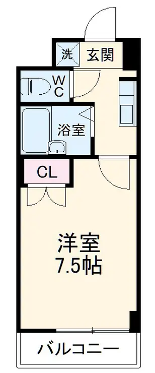 ABITARE海老名 4階階 間取り