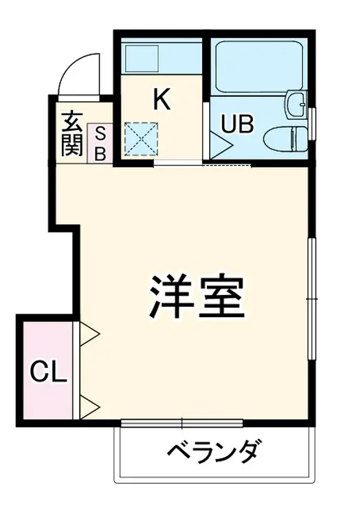 石原ハイツ 2階階 間取り