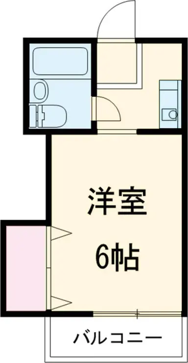コーポ小勝 1階階 間取り