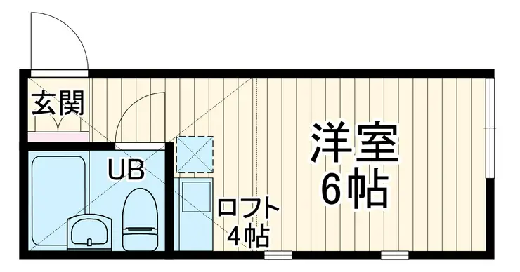 ユナイトステージ鹿島田ライフテリア 1階階 間取り