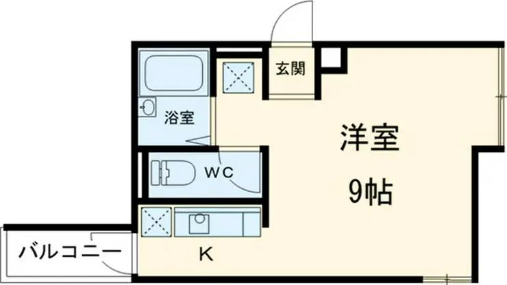 リバティ町田B 2階階 間取り