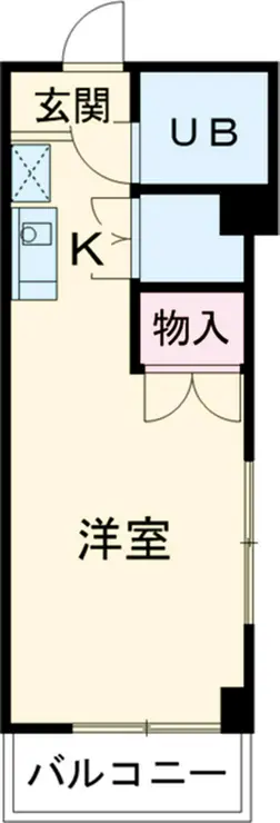 ASビル原町田 4階階 間取り