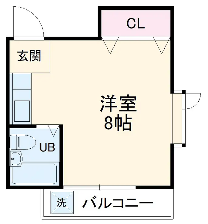 エルム宝月 2階階 間取り