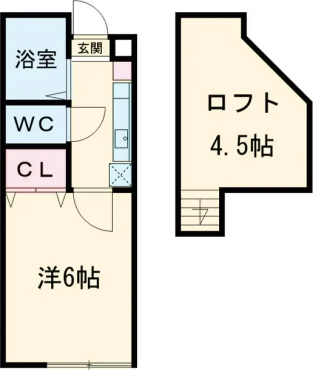 ドルフ相模大野 1階階 間取り