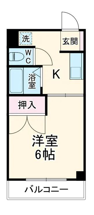 コーシュービル88 3階階 間取り