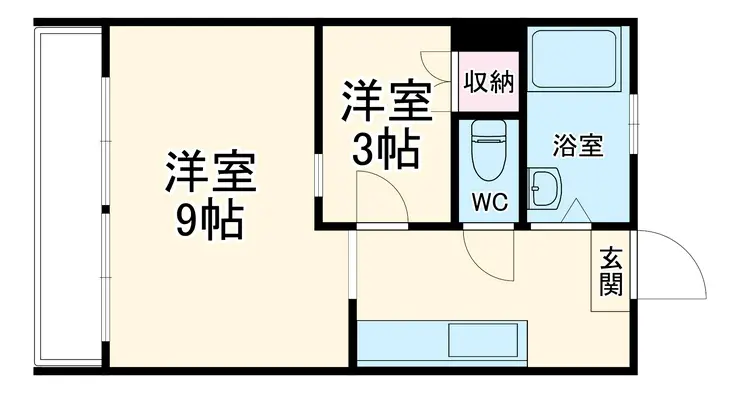 加来ビル 3階階 間取り