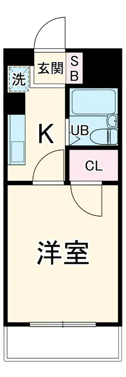 ナイスアーバンスピリッツ鶴瀬 4階階 間取り