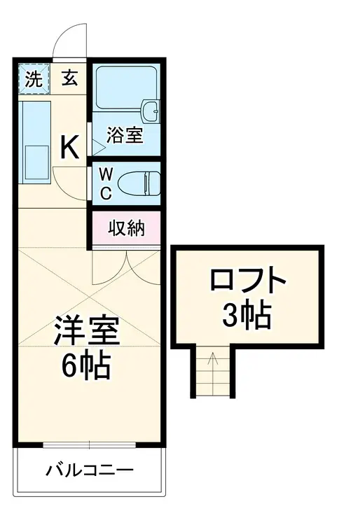 シリウス相模台 2階階 間取り