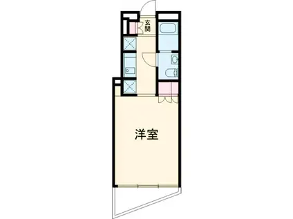 NEI IKEBUKURO(1K/3階)の間取り写真