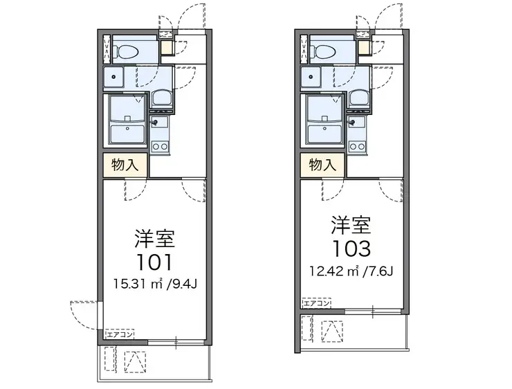 レオネクスト和光南MS 1階階 間取り