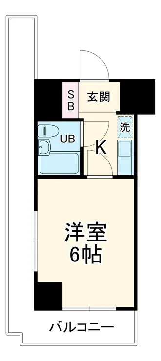 シルフィード衣笠 1階階 間取り