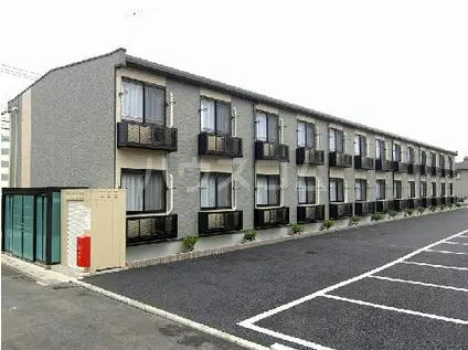 レオパレスメルベーユ(1K/1階)の外観写真