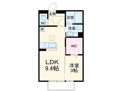 ROYAL STAGE(1LDK/2階)の間取り写真