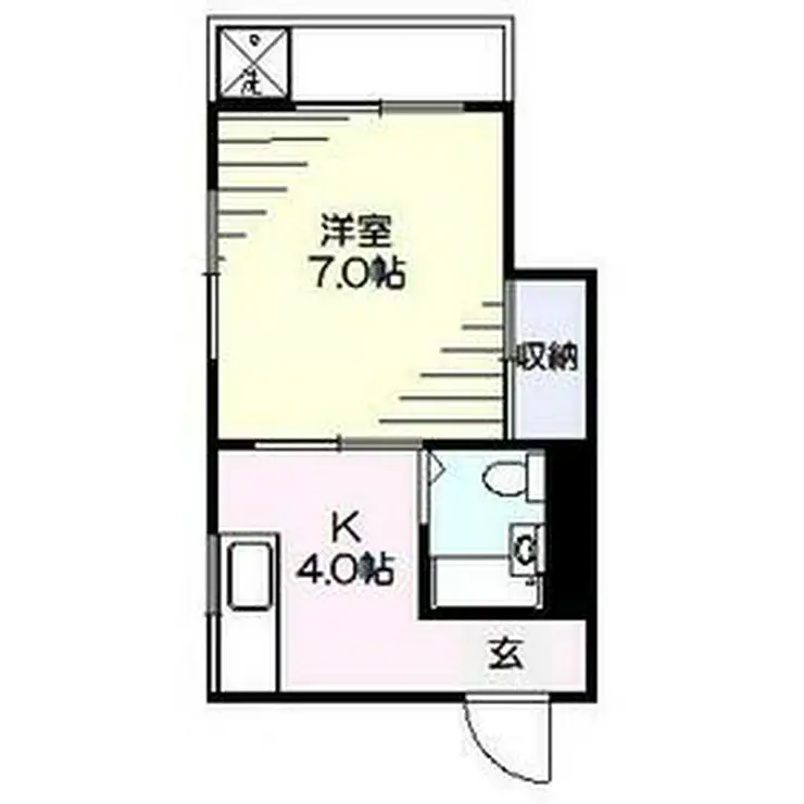 サンビレイ6 1階階 間取り