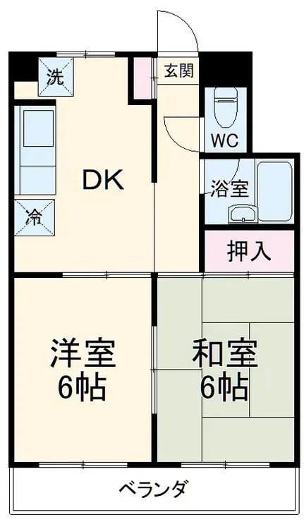 ビラ・トレンディ 2階階 間取り