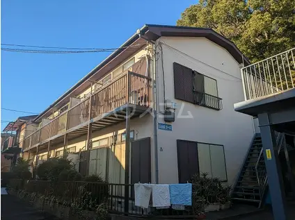 山田コーポ(2DK/2階)の外観写真