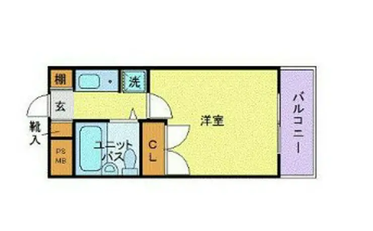 フェニックスマンション小金井 4階階 間取り
