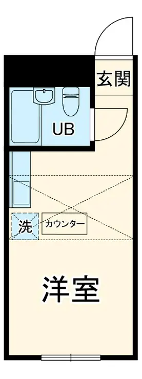 ベルピア辻堂第2 2階階 間取り