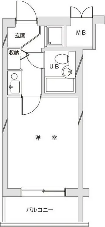 ライオンズテラス武蔵小金井 1階階 間取り