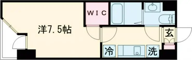 レディアス調布国領 1階階 間取り
