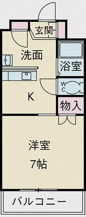 ラポール鶴嶺 4階階 間取り