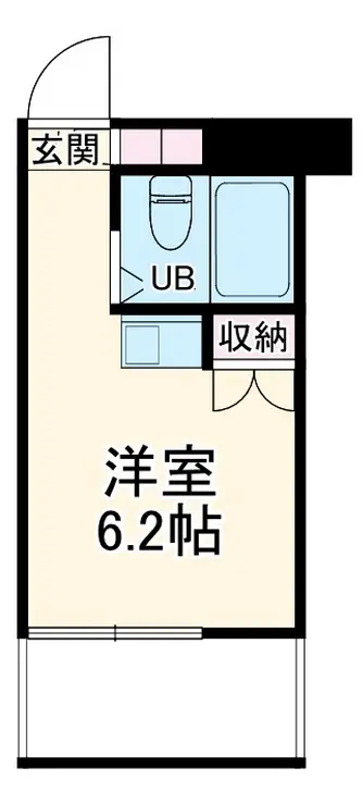 仲町台フェニックスコート 6階階 間取り