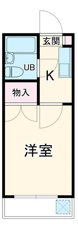 サンライズ藤沢 2階階 間取り