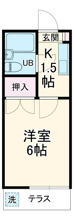 サンライズ藤沢 2階階 間取り