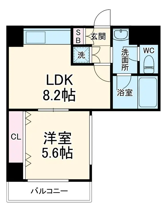 ポントロワ船橋 9階階 間取り