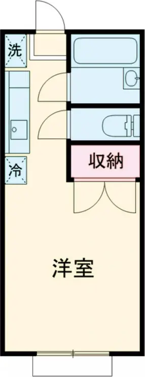 エステートピア金森 1階階 間取り