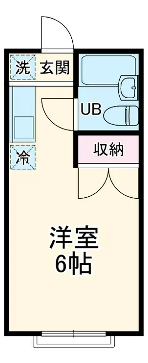 相川ハイツ 1階階 間取り