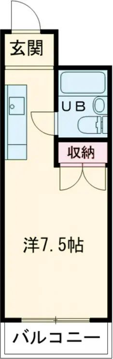 山根マンション 3階階 間取り