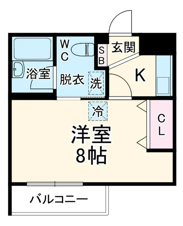アイビー菅沢 4階階 間取り