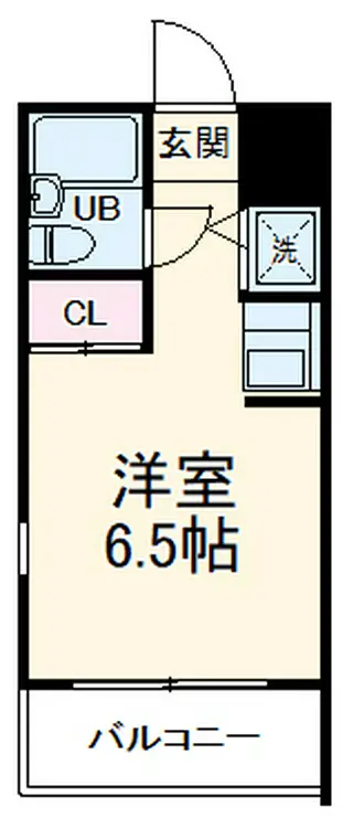 サカエフラット元住吉 3階階 間取り
