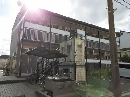 レオパレスそよかぜ(1K/2階)の外観写真