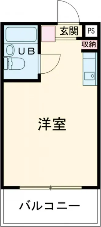 シルフィード用賀 4階階 間取り