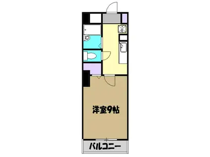 ソナーレ小金井(1K/5階)の間取り写真