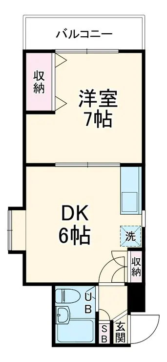 フォーティーンブロックス 4階階 間取り