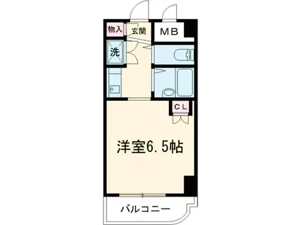 朝日蔵前プラザ(ワンルーム/9階)の間取り写真