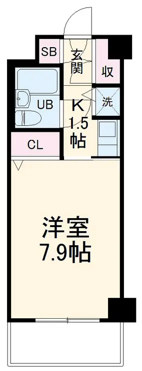 オーキッドレジデンス武蔵小杉 2階階 間取り