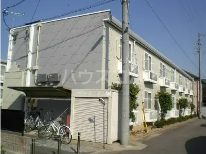 レオパレス幸田B(1K/2階)の外観写真