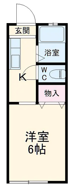 プリンスハウス 2階階 間取り